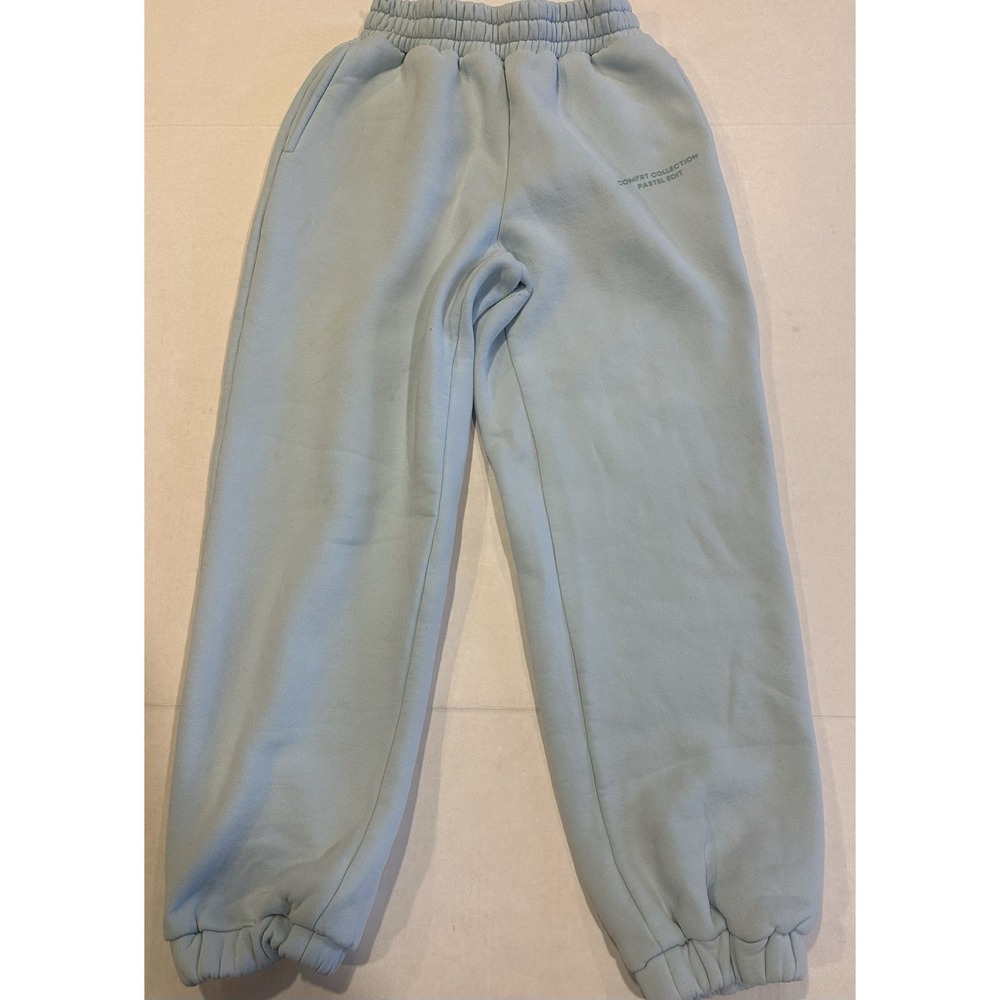 Comfrt Sweatpants Light Blue Jogger Size Small Collection Pastel Edit - Picture 3 of 16